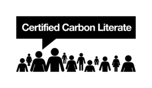 "Certified Carbon Literate" logo